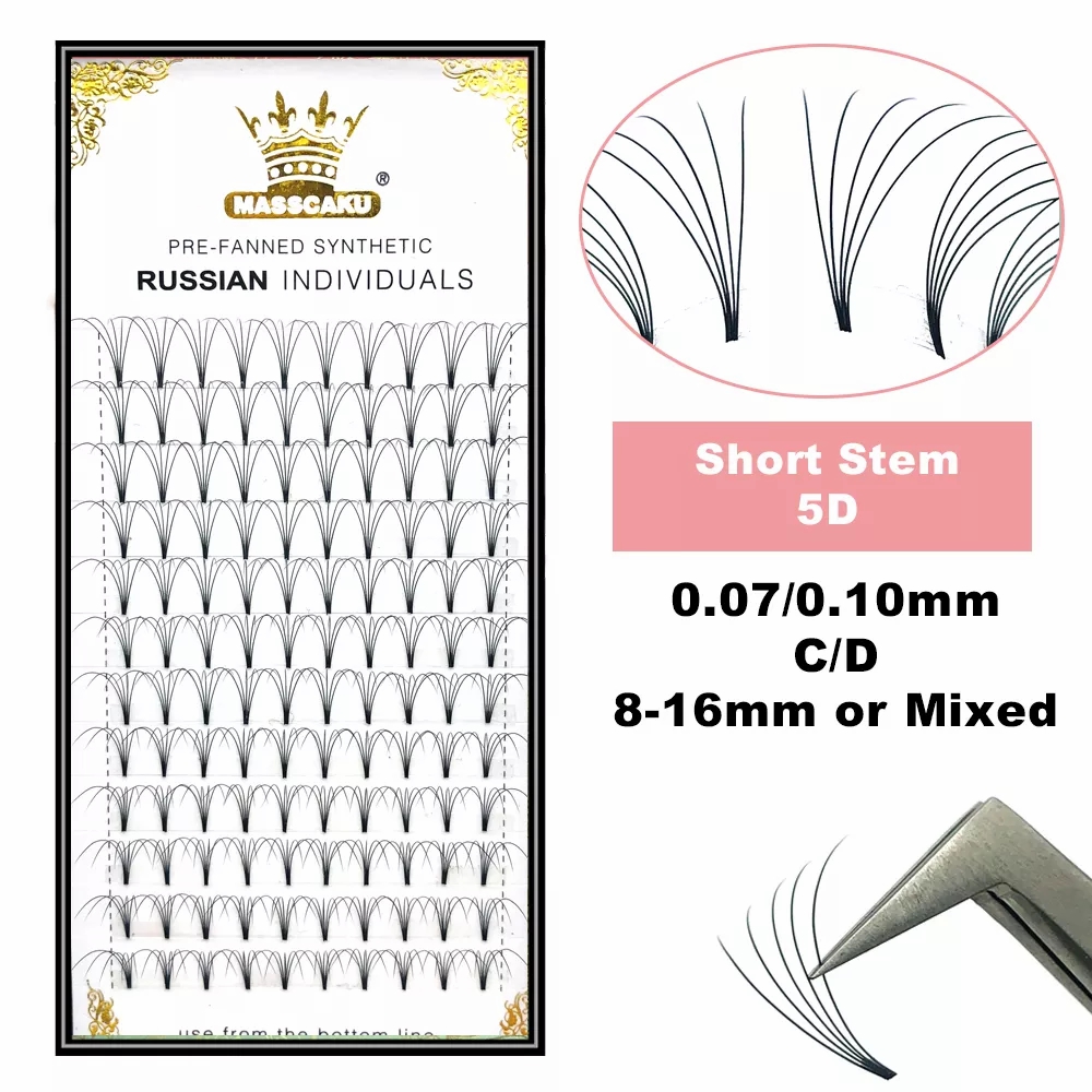 MASSCAKU Premade Russian Volum - Eyelash Extension Russian 评论和价格