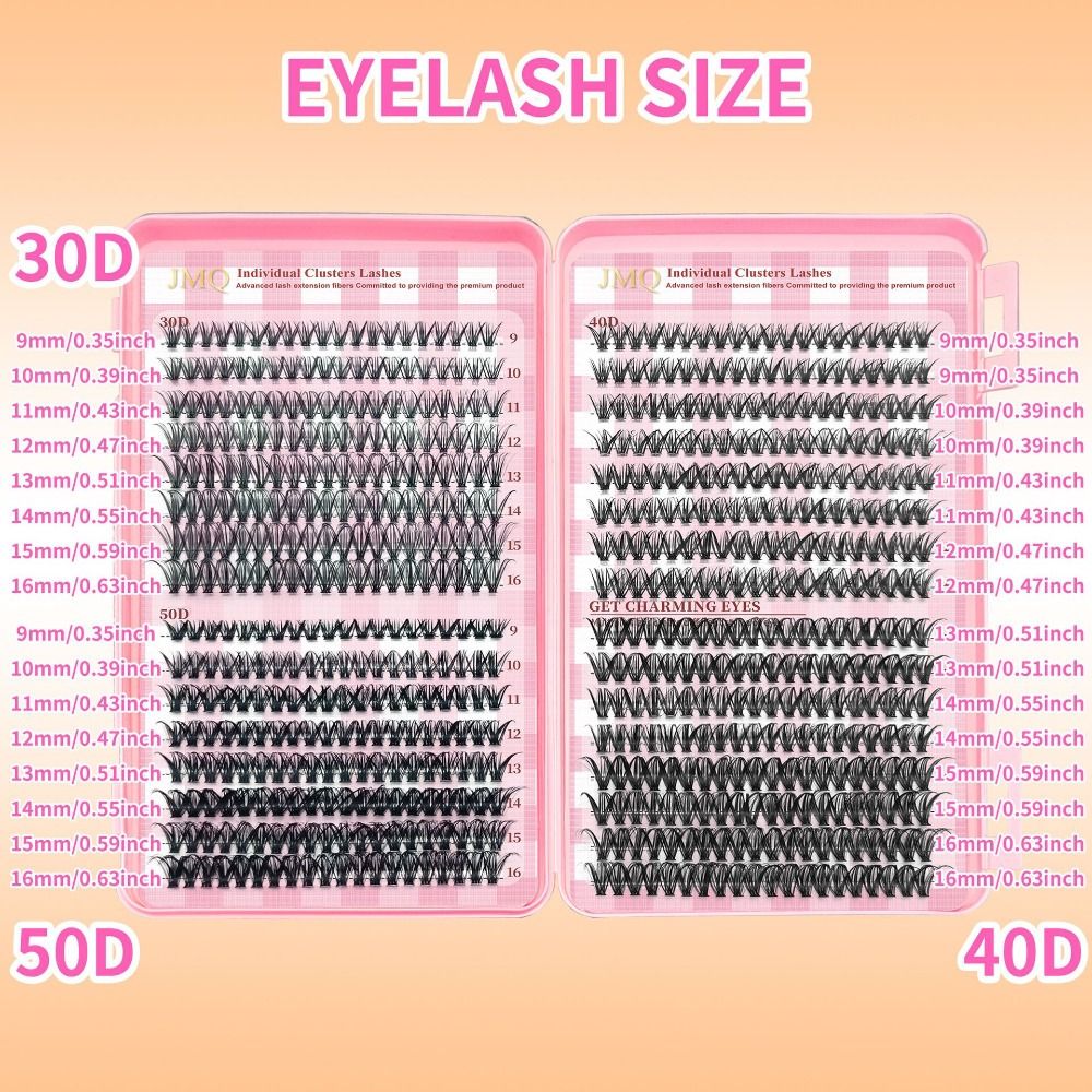 9-16mm Length False Eyelashes  - Eyelash Extension Natural Look 评论和价格