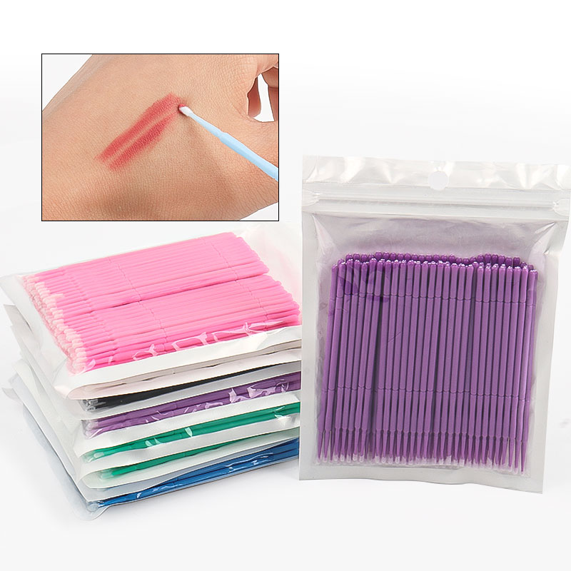 100PCS/Bag Bamboo Eyelash Exte - Eyelash Extension Look 评论和价格