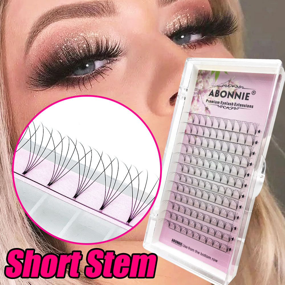ABONNIE Velvet Short Stem Russ - Eyelash Extension Russian 评论和价格