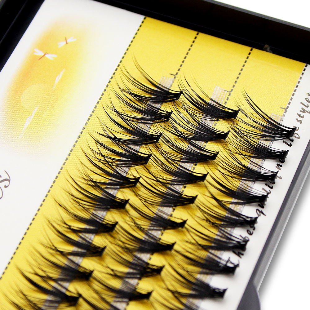 Black 60 Bunches Mink Individu - Eyelash Extension For Asian Eyes 评论和价格