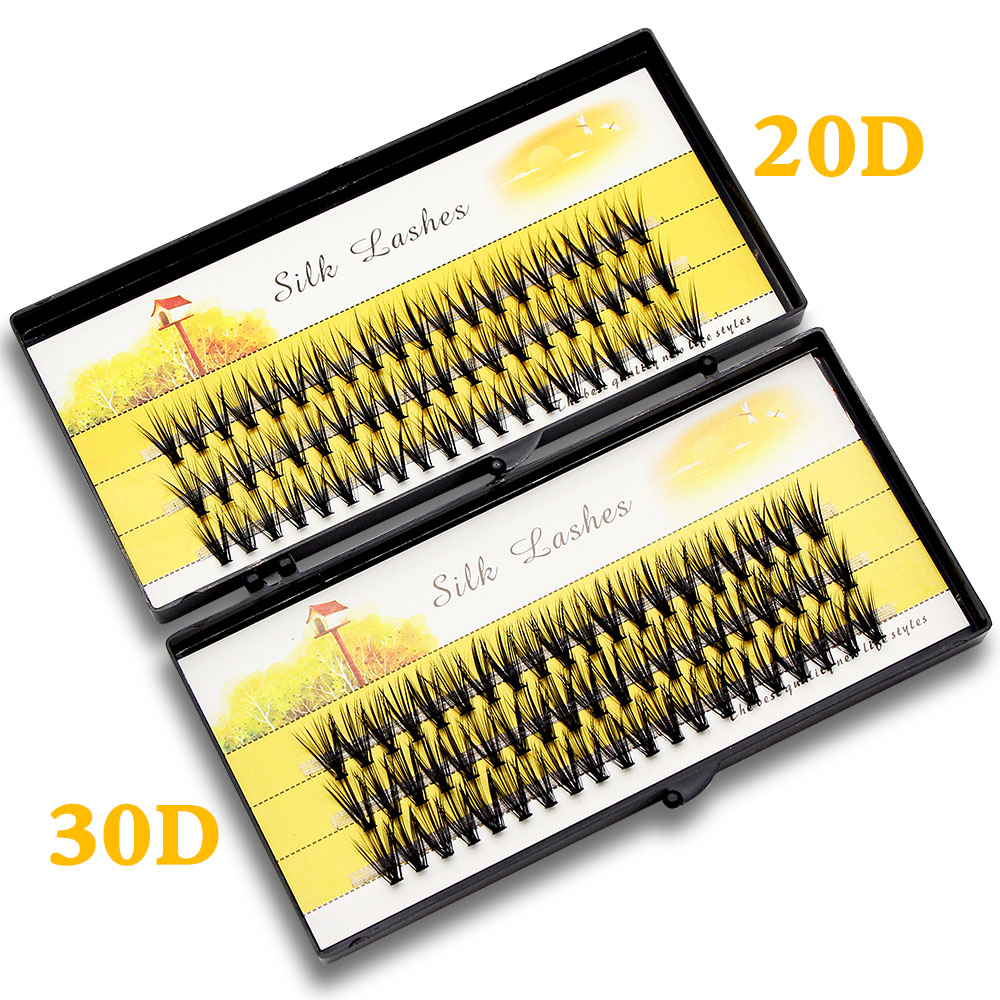 Black 60 Bunches Mink Individu - Eyelash Extension For Asian Eyes 评论和价格