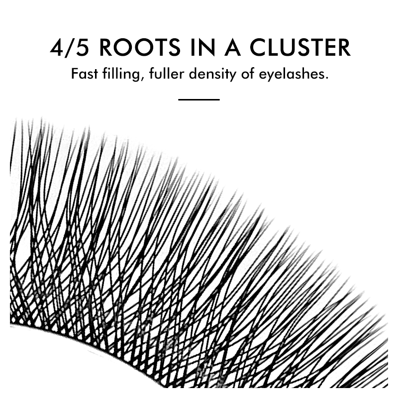 3D 4D 5D 6D W Shaped Clover Ey - Eyelash Extension Russian 评论和价格